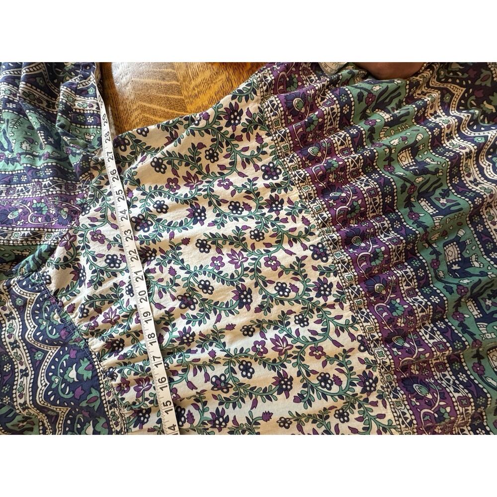 Vintage the vermont country store dress Cotton Muumuu boho prairie ~ Women Sz L - Picture 5 of 10